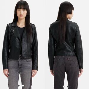 Levi’s faux leather moto jacket